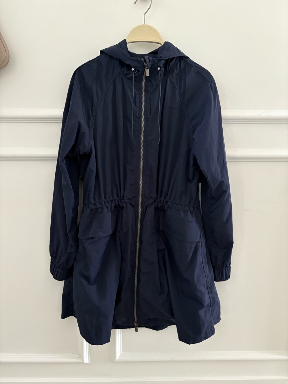 lululemon athletica Navy Hooded Utility Jacket